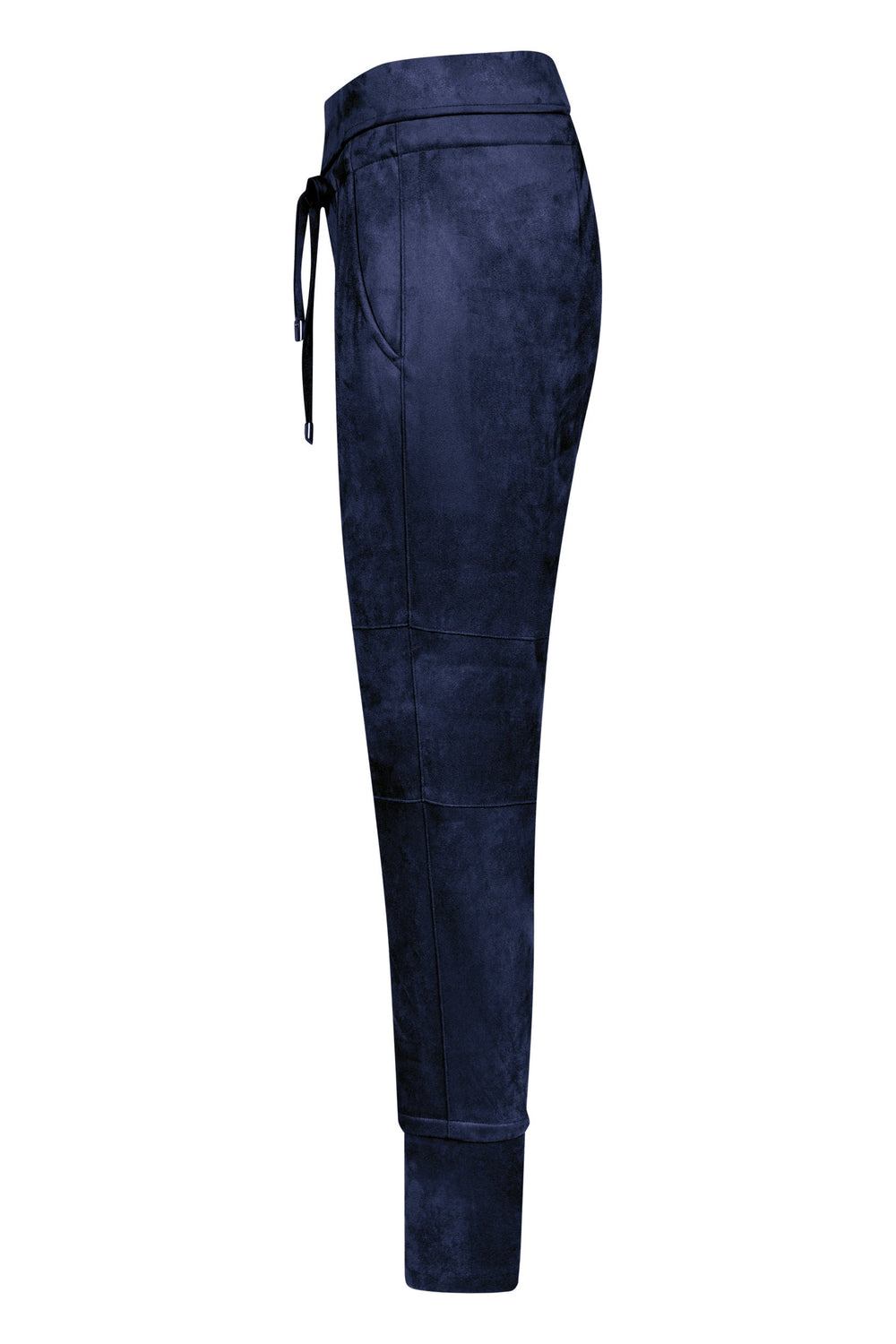 Raffaello Rossi Candice Pant Faux Suede in Navy