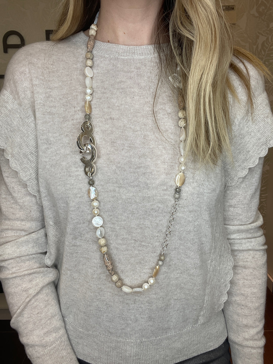 Simon Sebbag Mixed Stone Long Necklace