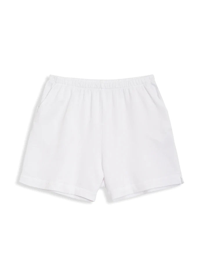 Softest Fleece Sweatshorts in White