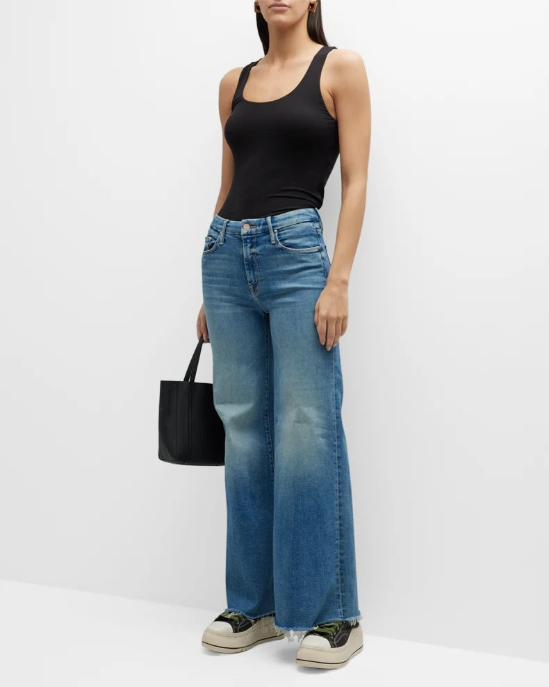 The Roller Wide-Leg Jean - Riding the Cliffs