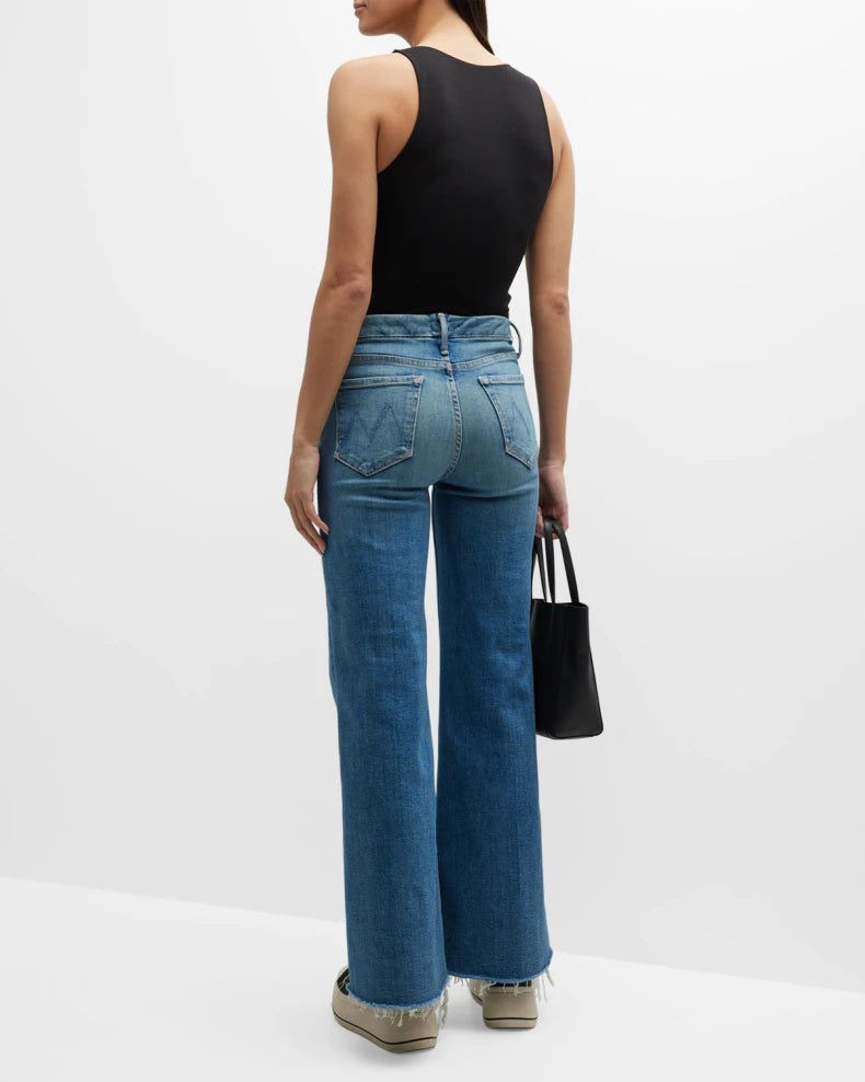 The Roller Wide-Leg Jean - Riding the Cliffs
