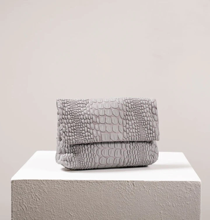 Tokyo Clutch Dove Gray