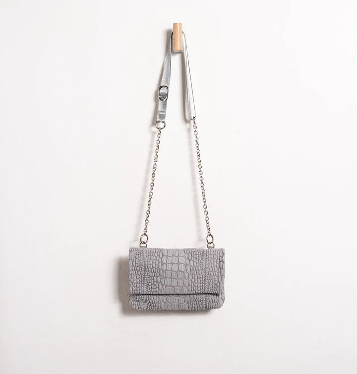 Tokyo Clutch Dove Gray