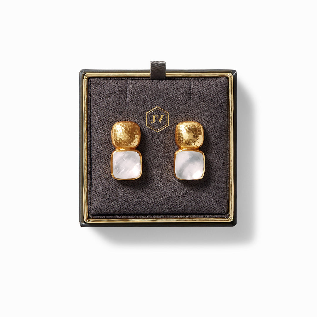 Catalina Earring Clear Crystal