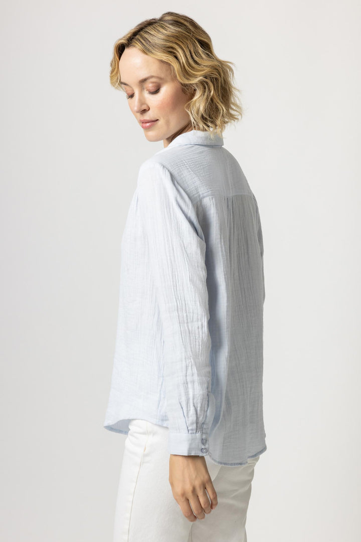 gauze longsleeve shirt clearwater