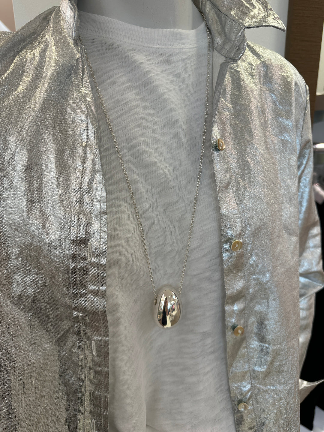 Silver Pendant Necklace