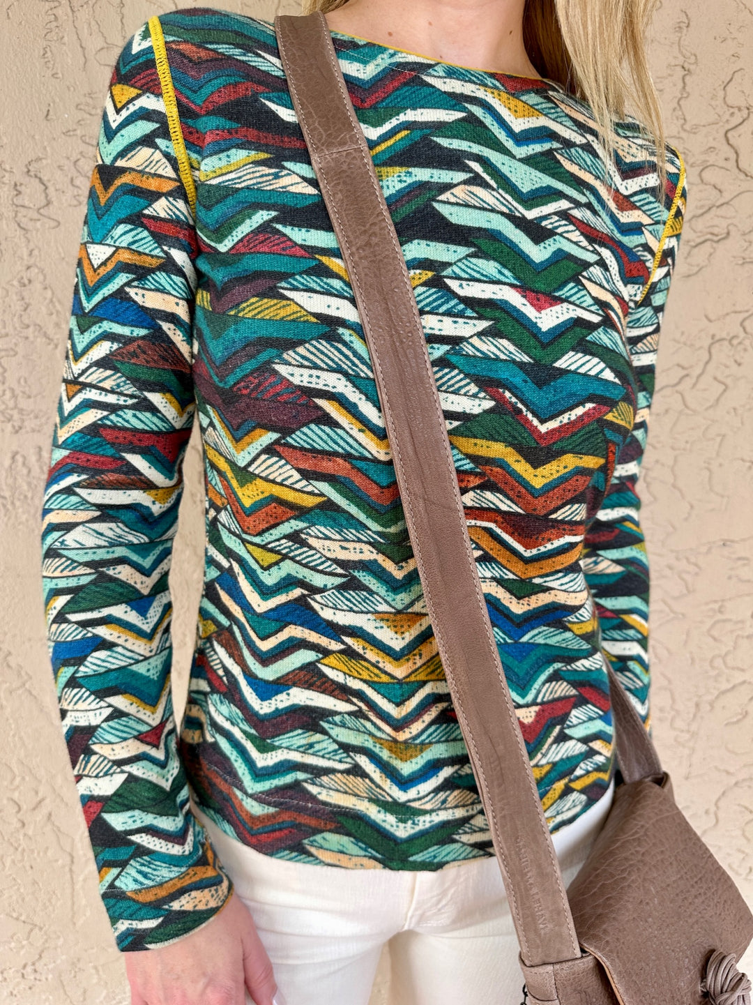 Cotton Top Stitch Crew