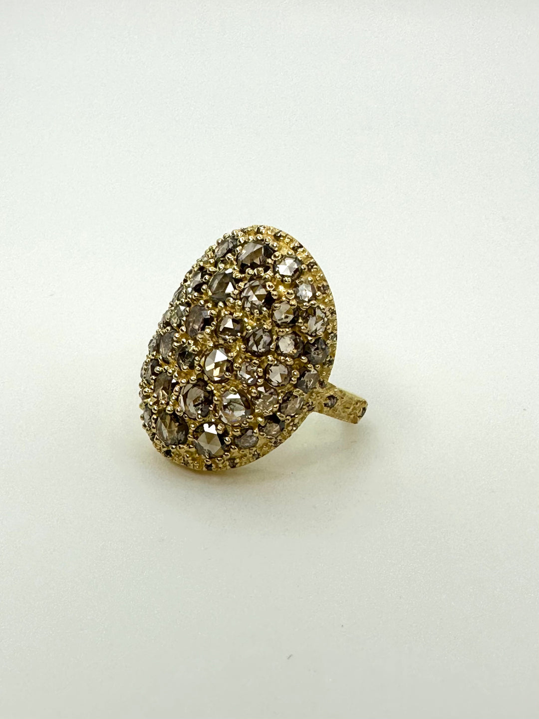 Mix Stone Ring - Gold Plated