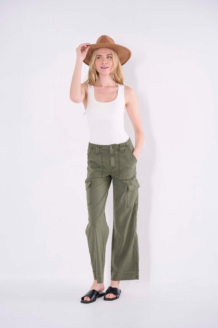 Marrakech Aly Cargo Pant in Moss
